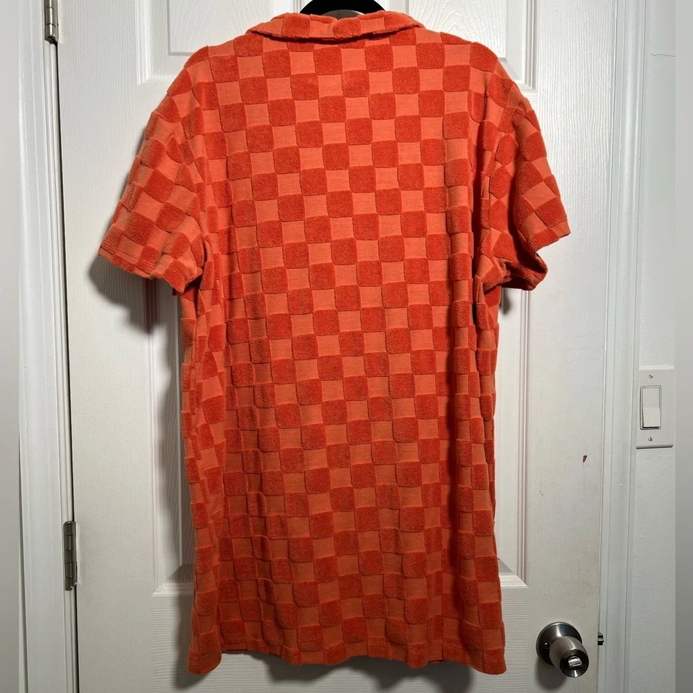 NWOT Ascot and Hart Checked Short Sleeve Graphic Dress - Picture 5 of 9